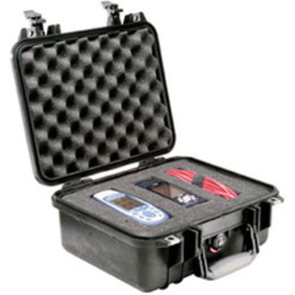 Pelican 1400 Shipping Case with Foam - Internal Dimensions: 11.81inx8.87inx 5.18in - External Dimensions: 13.4inx11.6inx 6in Depth - 1400000150