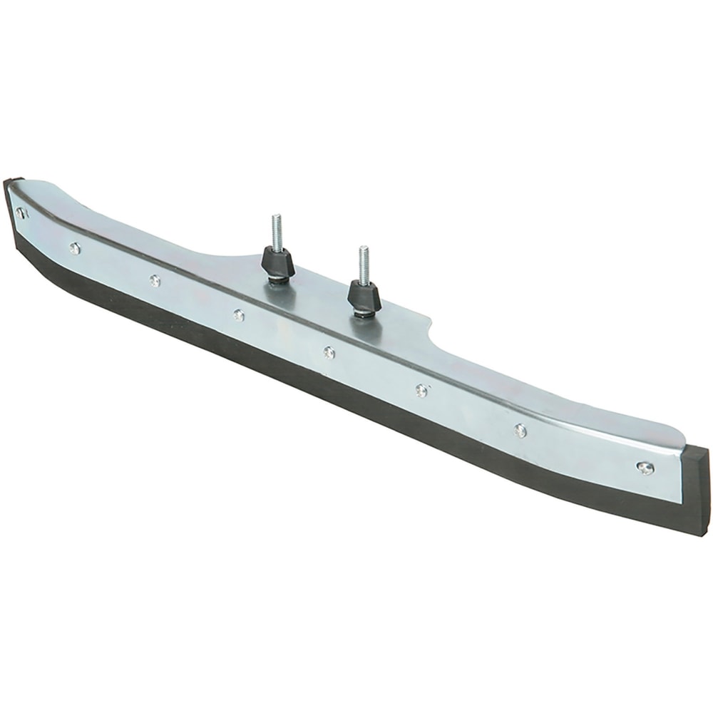 SKILCRAFT FlexSweep Squeegee - 24in Length - Heavy Duty, Durable, Changeable Blade - Black, Silver - 1Each