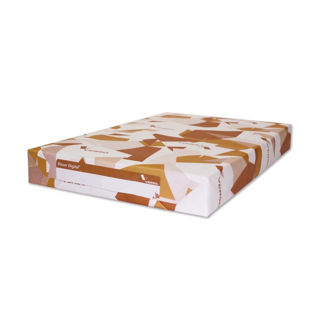 Blazer Glossy Digital Printing Paper, Text, Ledger Size (11in x 17in), 92 (U.S.) Brightness, 80 Lb, 500 Sheets Per Ream, Case Of 3 Reams