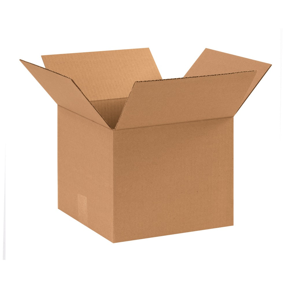 Partners Brand Corrugated Boxes, 11in x 11in x 9in, Kraft, Pack Of 25
