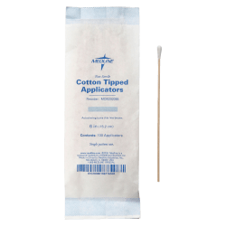 Medline Cotton Tip Applicators, 6in, Nonsterile, White, Box Of 1,000