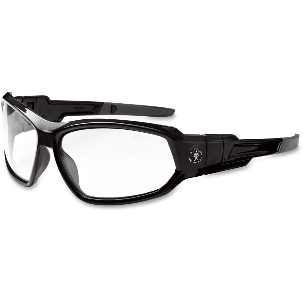 Ergodyne LOKI Clear Lens Black Safety Glasses // Sunglasses