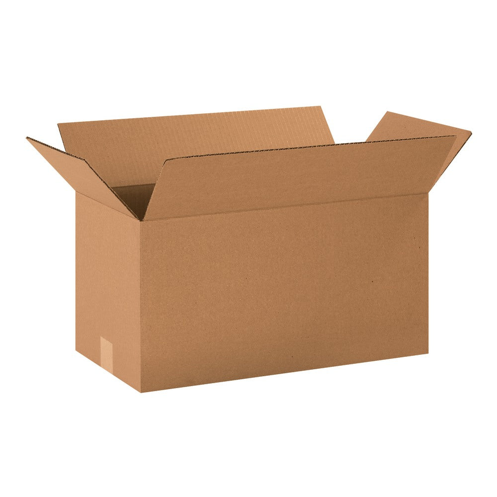 Partners Brand Long Corrugated Boxes, 20in x 10in x 10in, Kraft, Pack Of 25