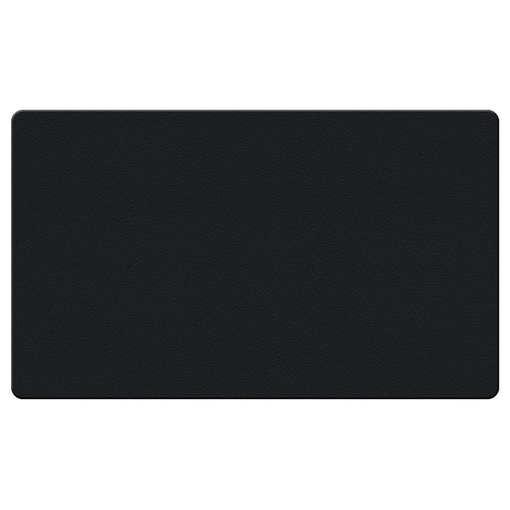 Ghent Fabric Bulletin Board With Wrapped Edges, 48-5/8in x 72-5/8in, Black