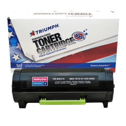 SKILCRAFT Remanufactured Black High Yield Toner Cartridge Replacement For Lexmark 50F0HA0, 50F1H00, 50F1H0E (AbilityOne 7510016590090)