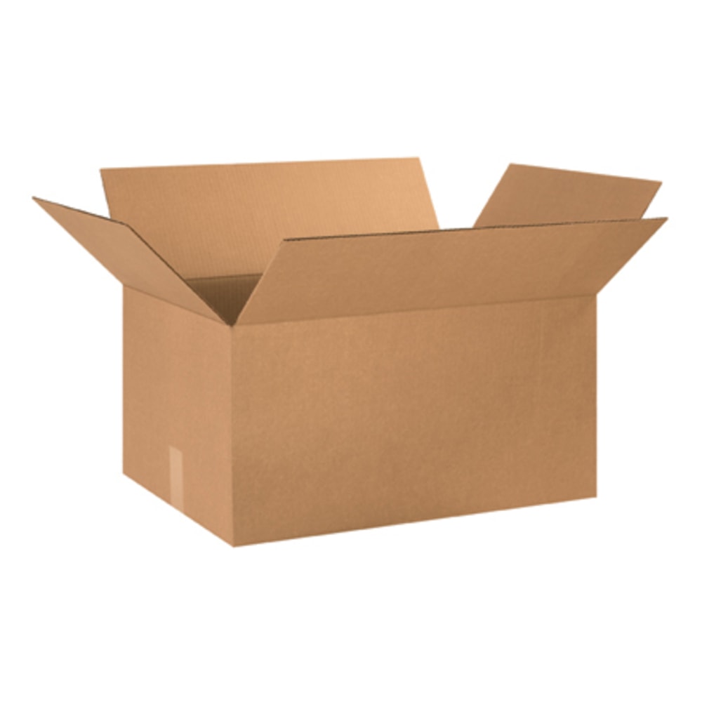 Partners Brand Corrugated Boxes 24in x 17in x 12in, Bundle of 15