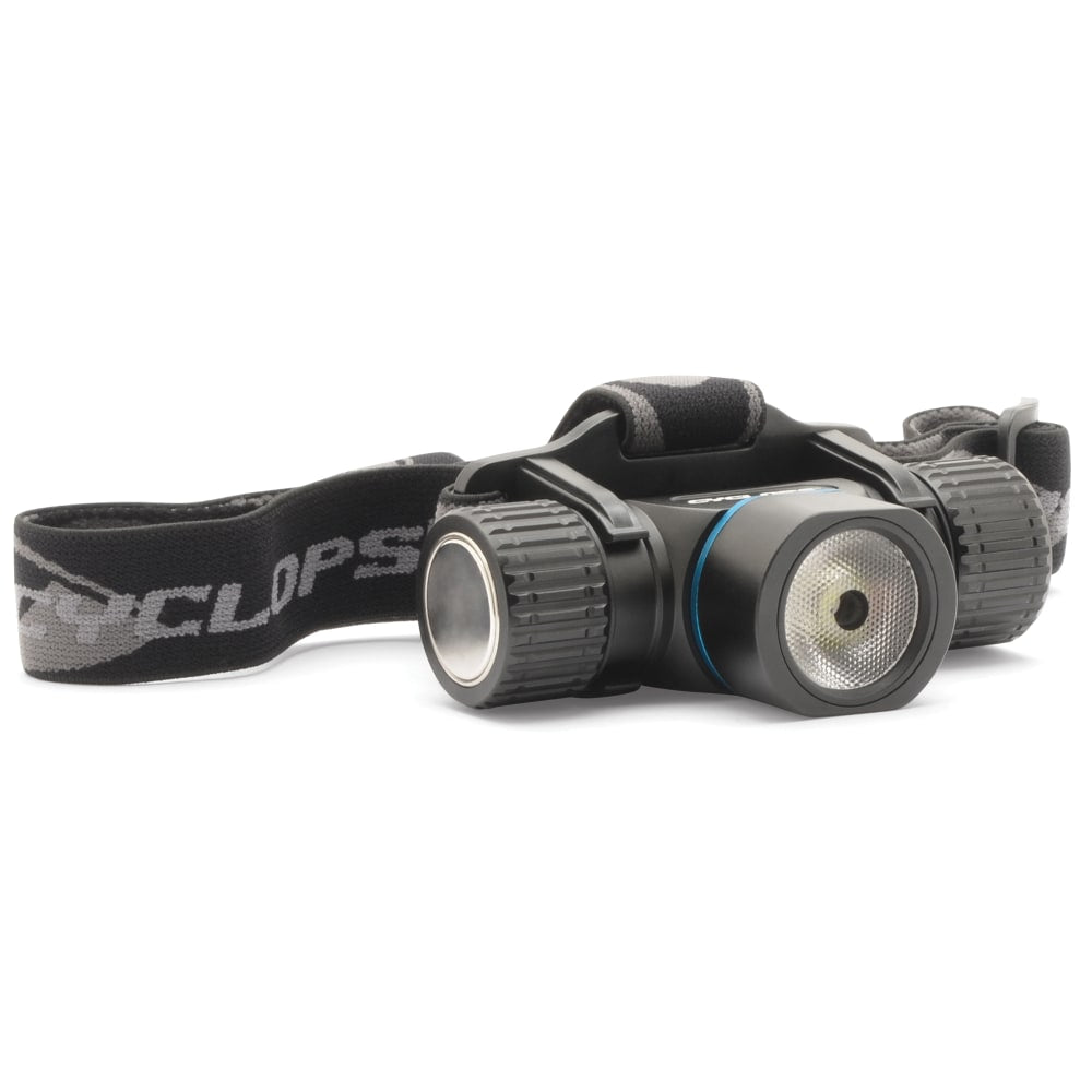 Cyclops Poseidon 2,000-Lumen Rechargeable LED Headlamp, 20W, Black