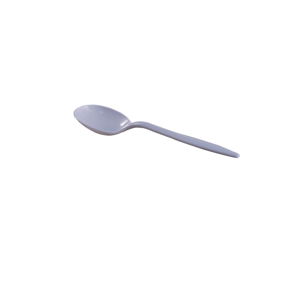 Empress Polypro Medium Weight Soup Spoons, White, Case Of 1,000 Spoons