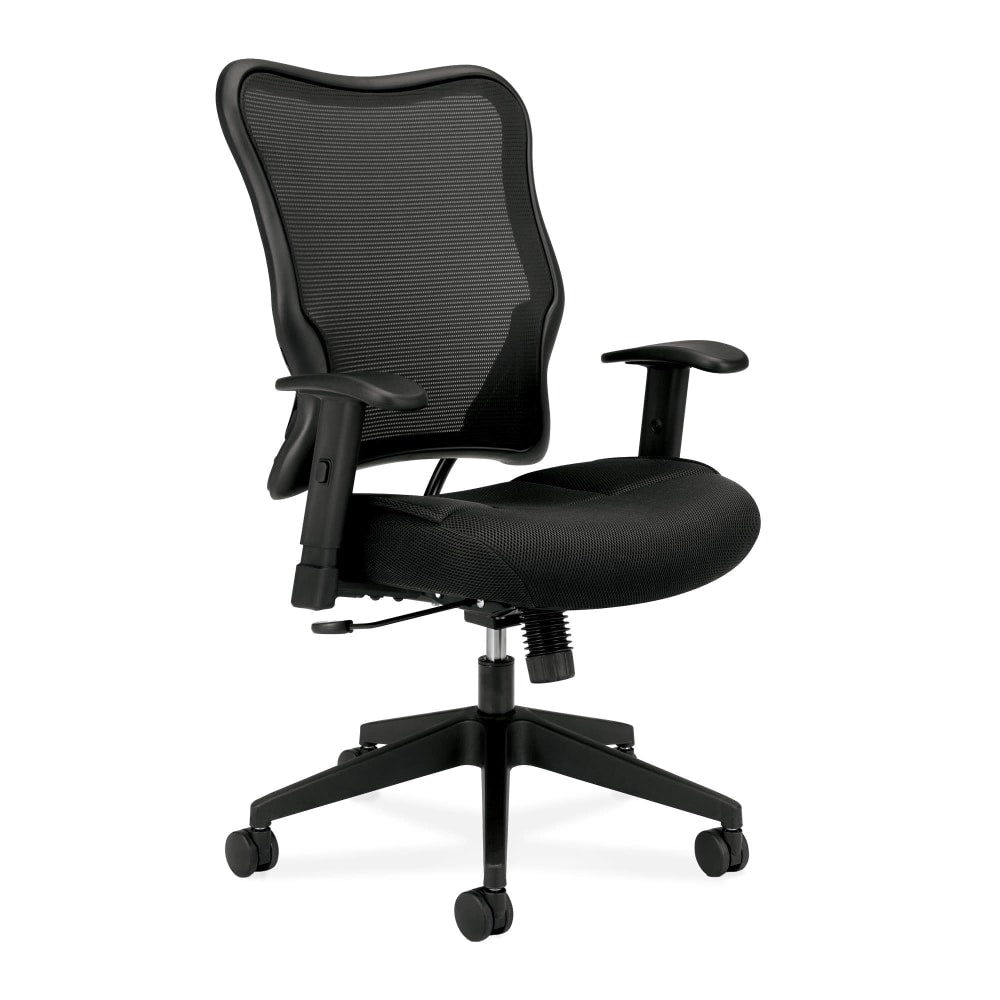 HON VL702 Ergonomic Mesh High-Back Task Chair, Black