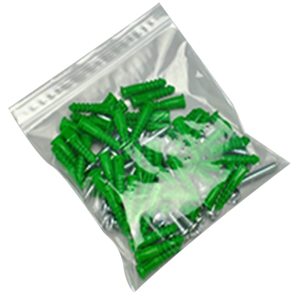 Elkay Plastics Seal-Top Freezer Bags, 0.25 Gallons, 8in x 8in, Clear, Pack Of 1,000