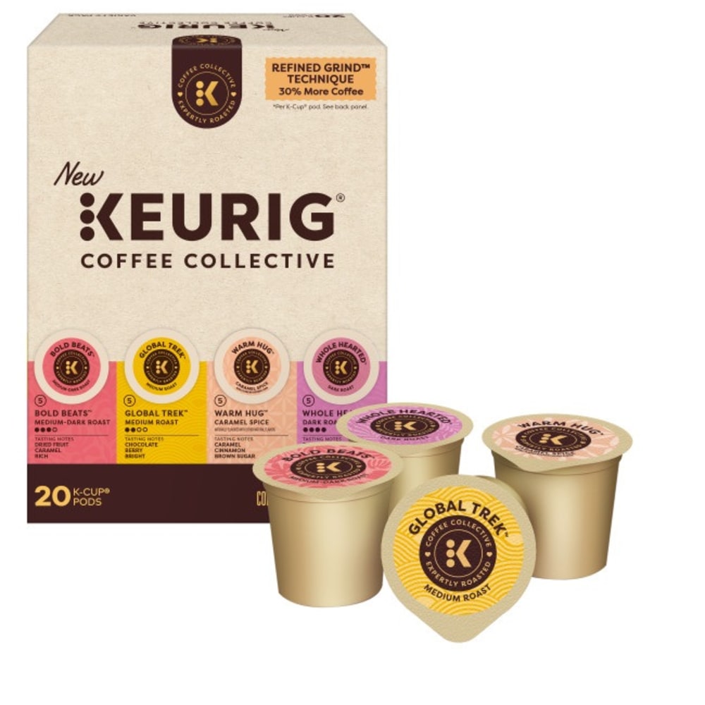 Keurig Coffee Collective Variety Pack Single-Serve K-Cup Pods, 20 Count