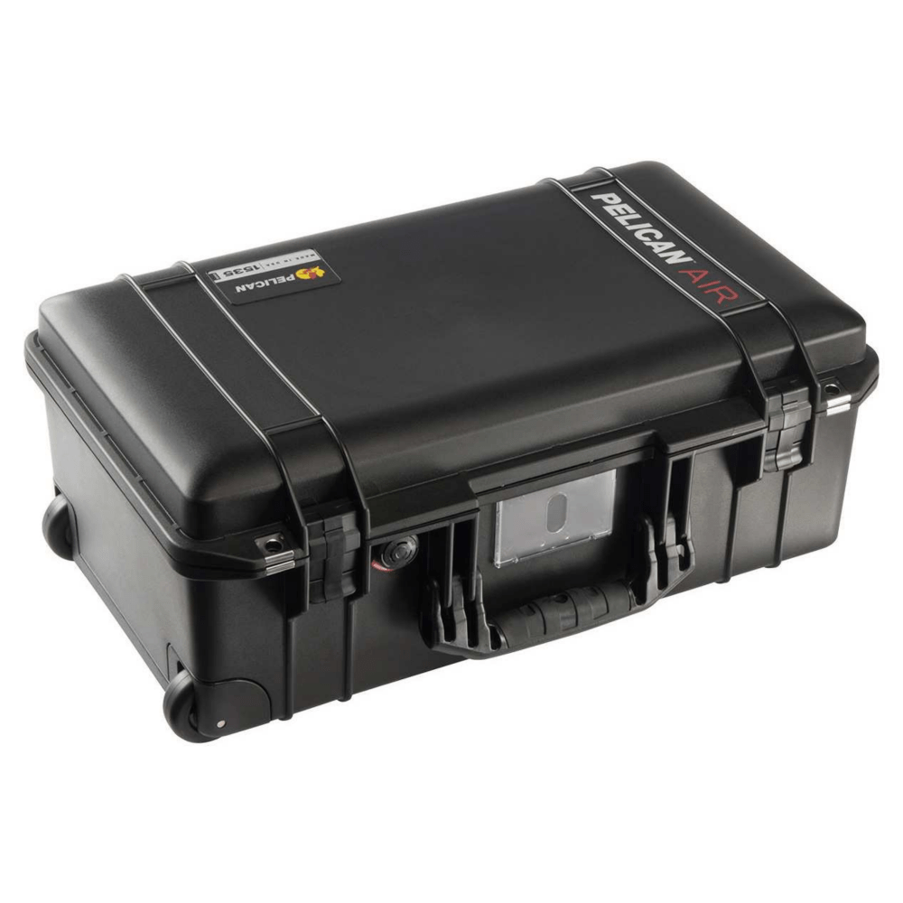 Pelican Air Protector Case With Pick N Pluck Foam, 9inH x 22inW x 12inD, Black