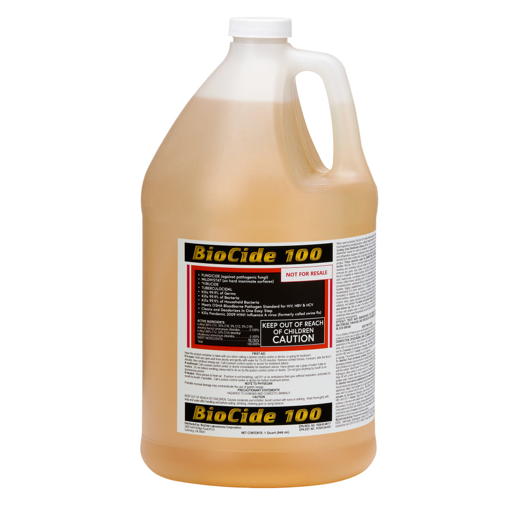 Bare Ground BioCide 100 Sanitizer, 128 Oz Bottle