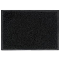 M+A Matting Brush Hog Floor Mat, 2ft x 3ft, Charcoal