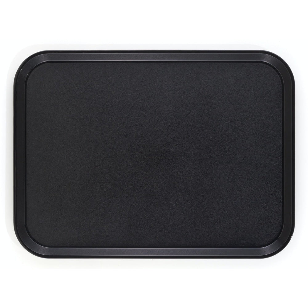 Cambro Fast Food Trays, 14in x 18in, Black, Pack Of 12 Trays