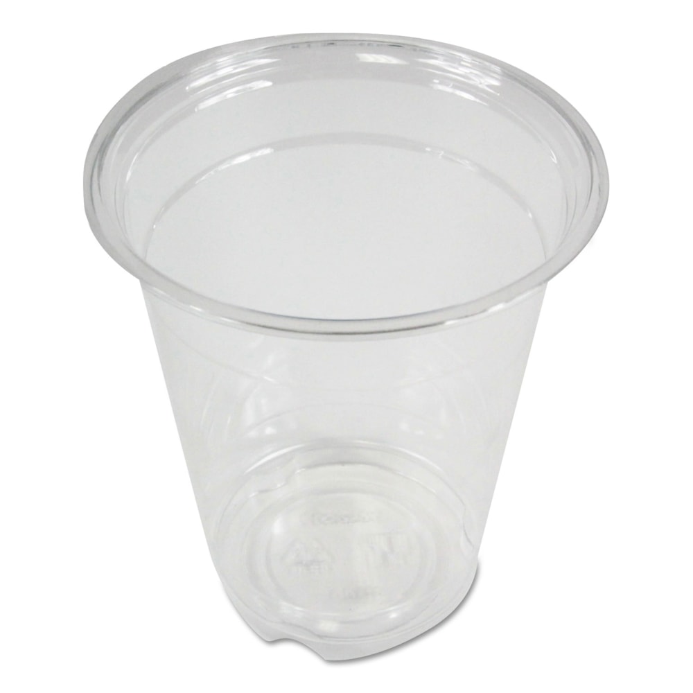 Boardwalk Plastic Cold Cups, 12 Oz, Clear, 20 Cups Per Sleeve, Carton Of 50 Sleeves