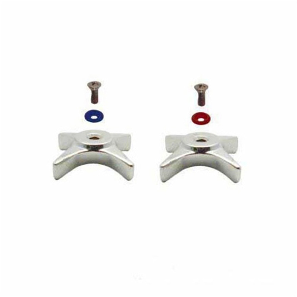 T&S Brass 4-Arm Faucet Handle Kit, Stainless