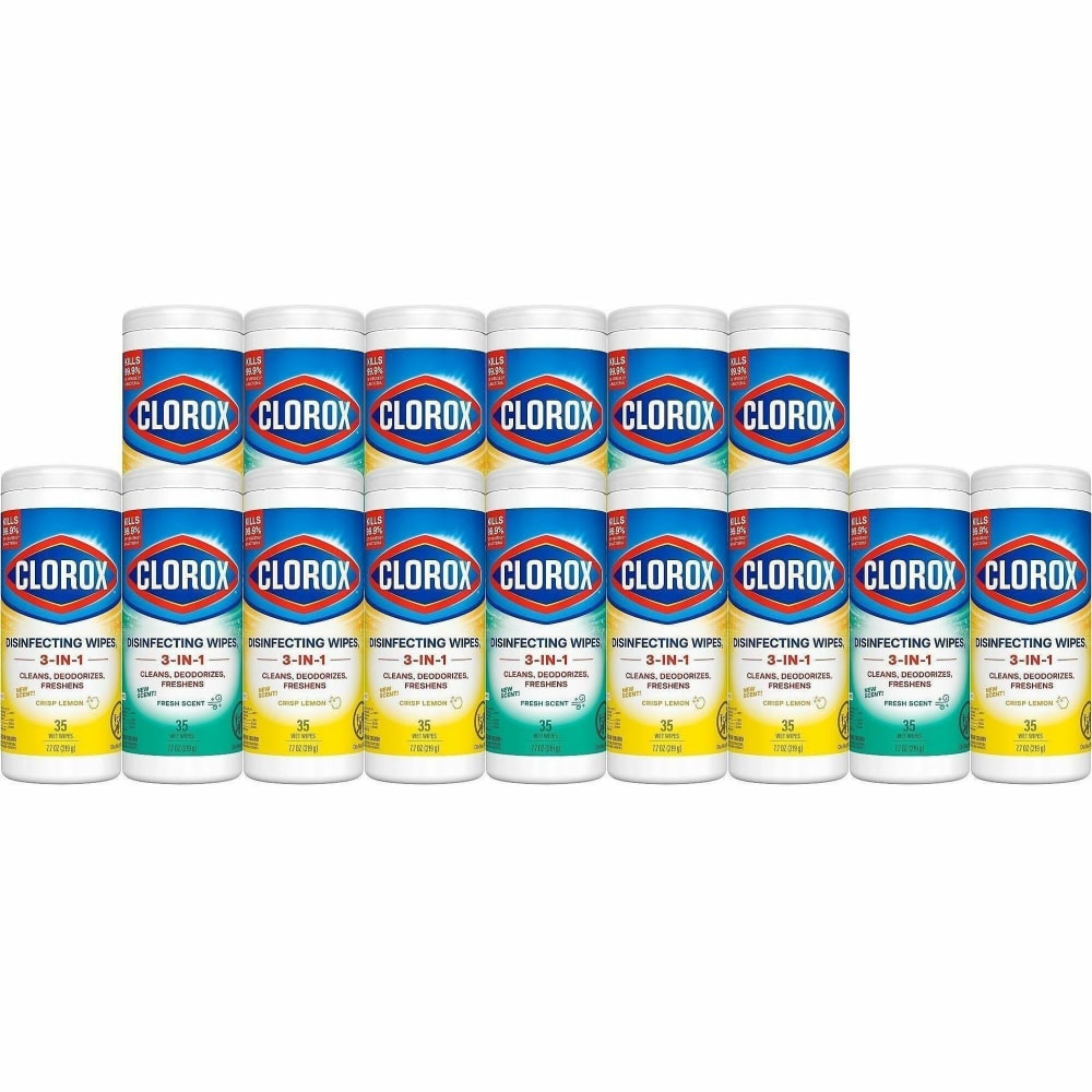 Clorox Disinfecting Cleaning Wipes Value Pack - For Multi Surface, Multipurpose - Ready-To-Use - Wipe
