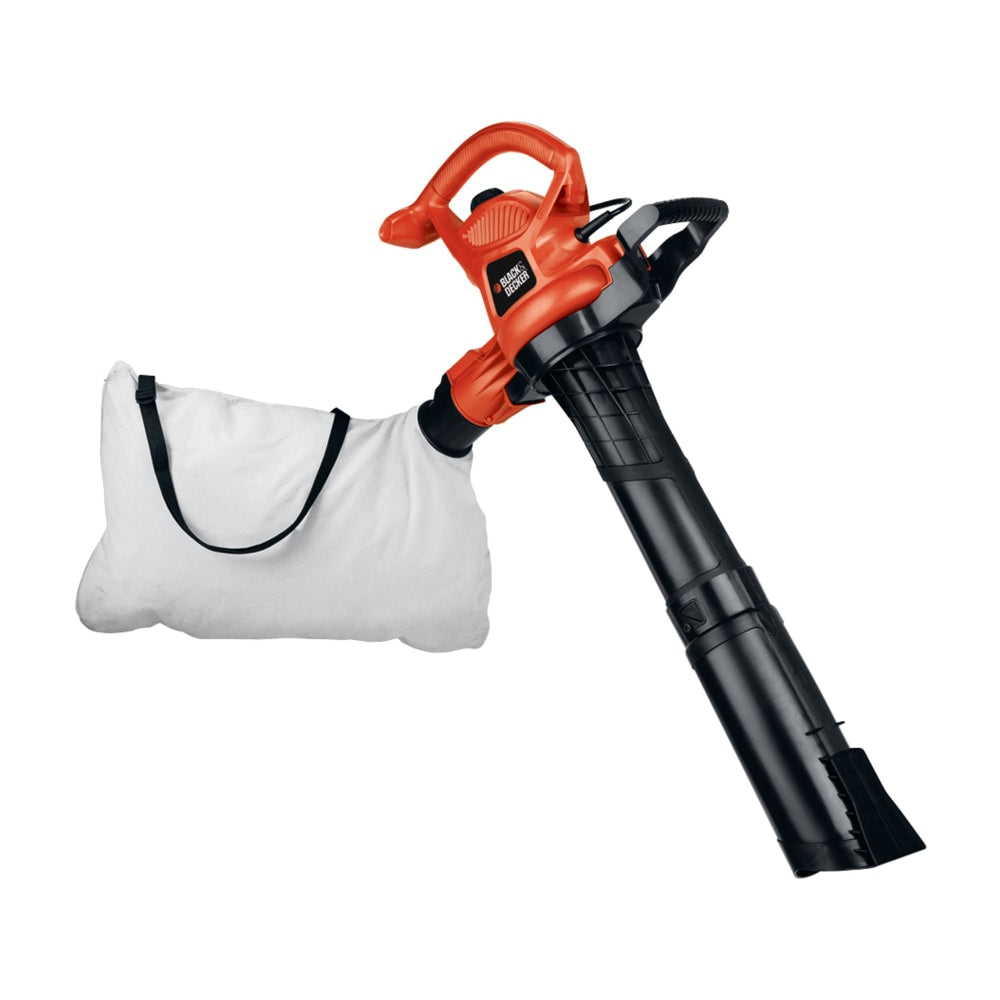 BLACK+DECKER Corded 12-Amp Blower Vacuum, Black and Orange, 1