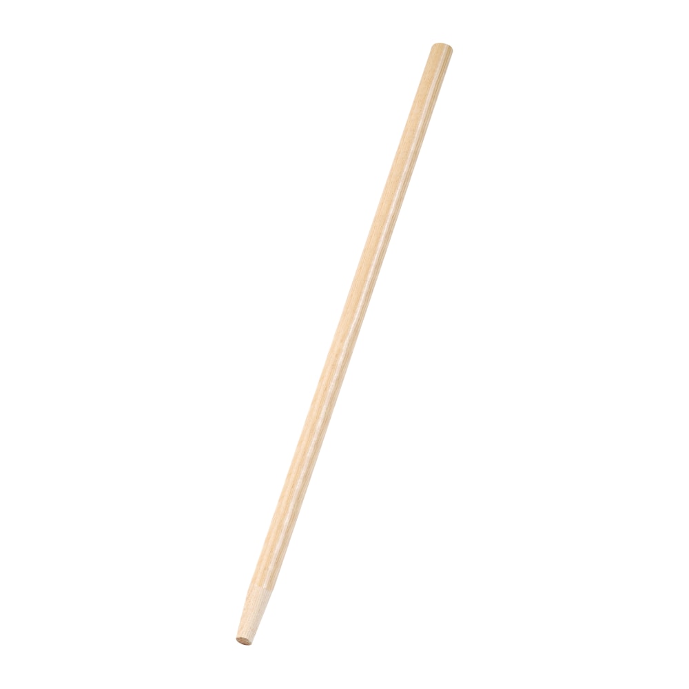 Pro Line Heavy-Duty Tapered-End Broom Handle, 1 1/8in Diameter, 60in Length