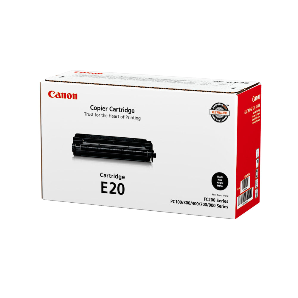 Canon E-20 Black Toner Cartridge, 1492A002CA