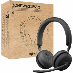 981-001310 - Logitech Zone Wireless 2 UC AI-Powered Headset, Graphite, HK2597