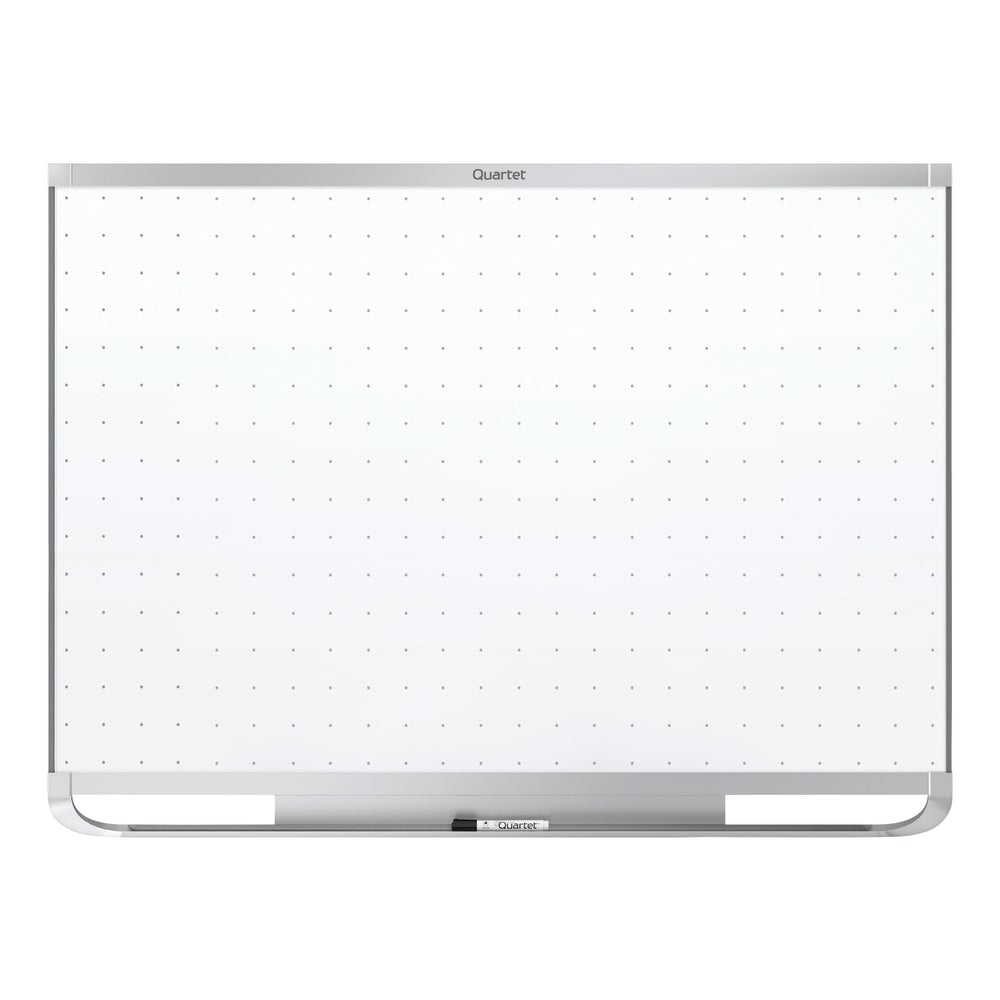 Quartet Prestige 2 Magnetic Total Erase Dry-Erase Whiteboard, 48in x 72in, Aluminum Frame With Silver Finish
