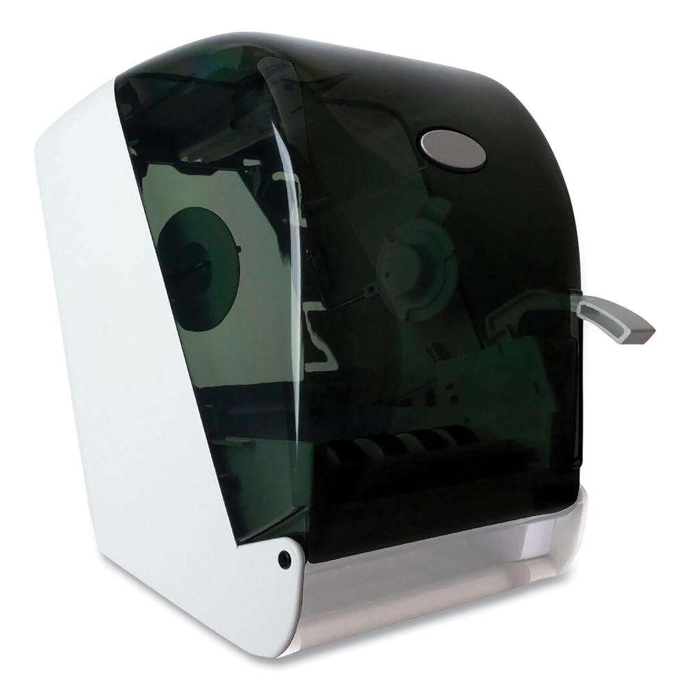 GEN Lever Action Roll Towel Dispenser, 11.25 x 9.5 x 14.38, Transparent