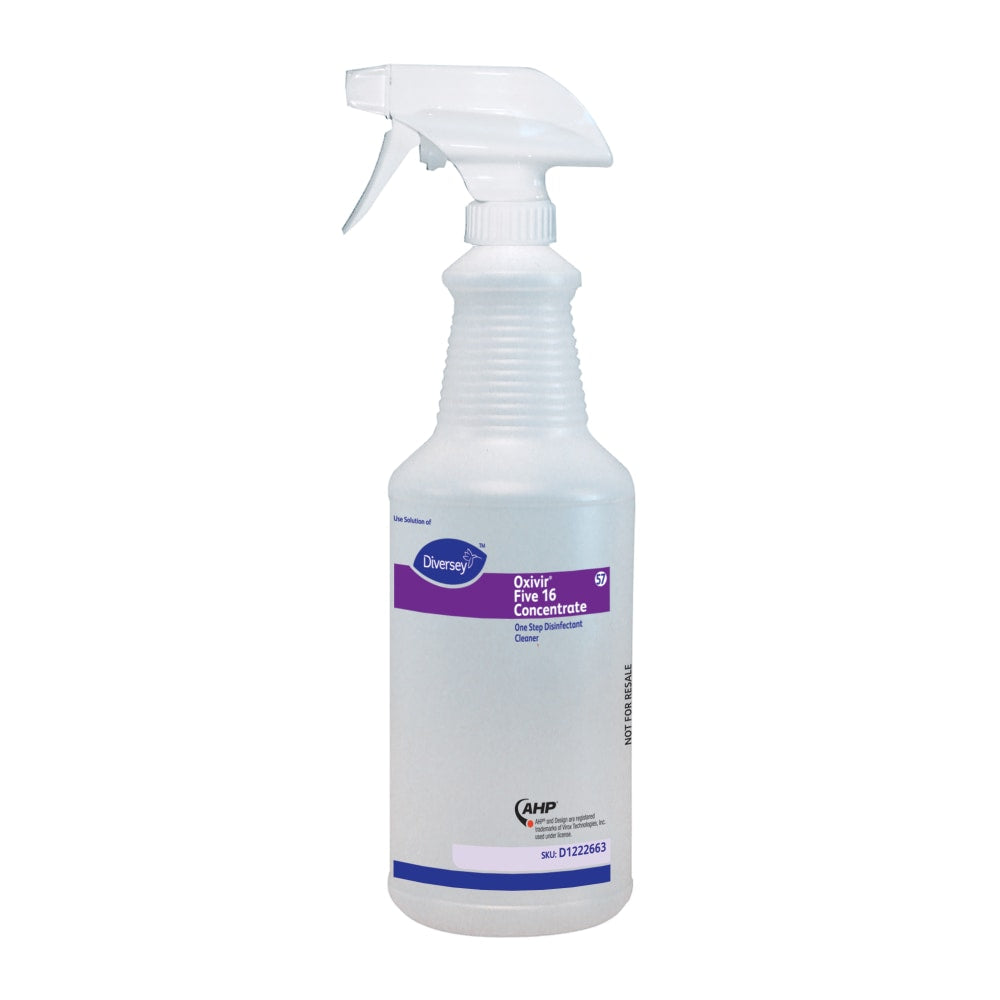Diversey Screen-Printed Empty Bottle, Oxivir, 32 Oz