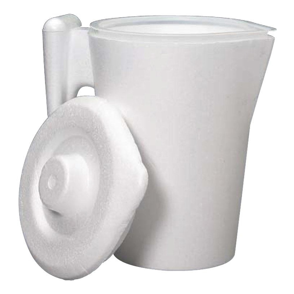 Medline Foam Pitchers, For Inside Pitcher, 32 Oz, White, Pack Of 500