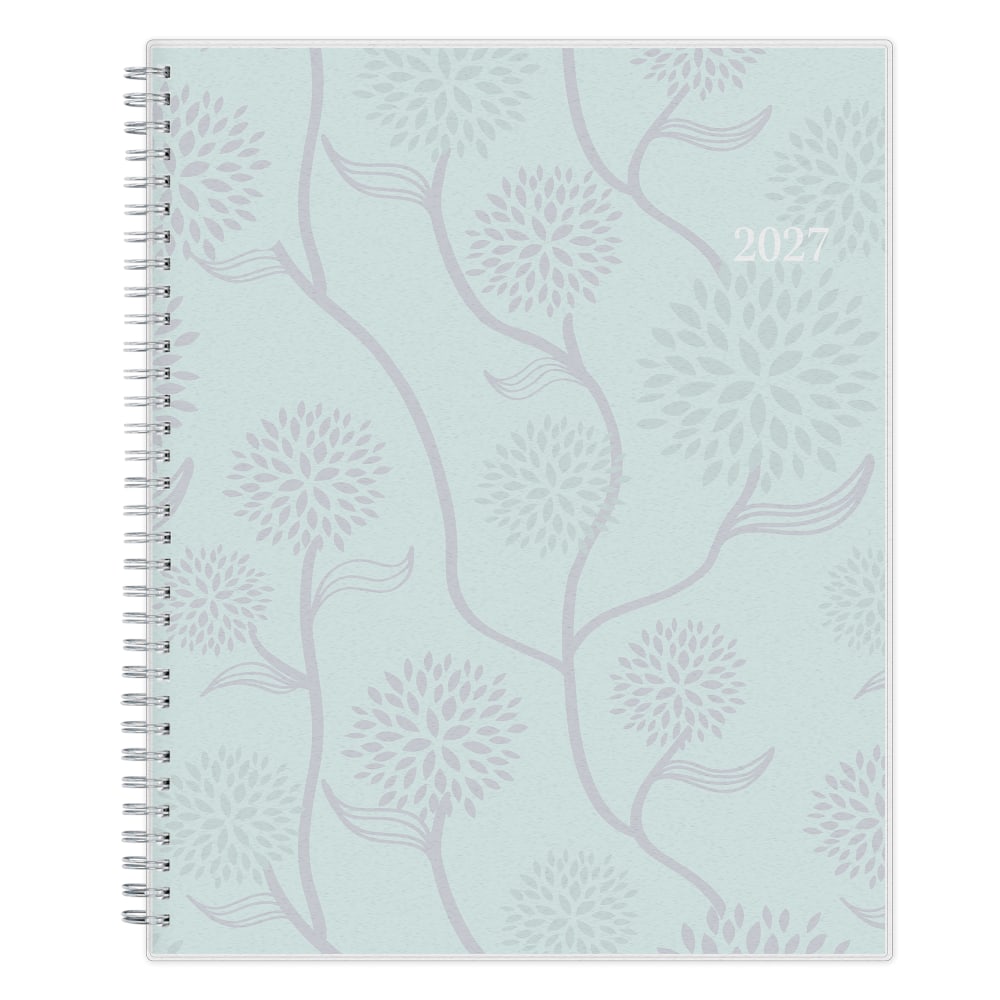 2027 Blue Sky Rue Du Flore Weekly/Monthly Planning Calendar, 8.5x11, 0%, Frosted PP, Jan-Dec, RY27