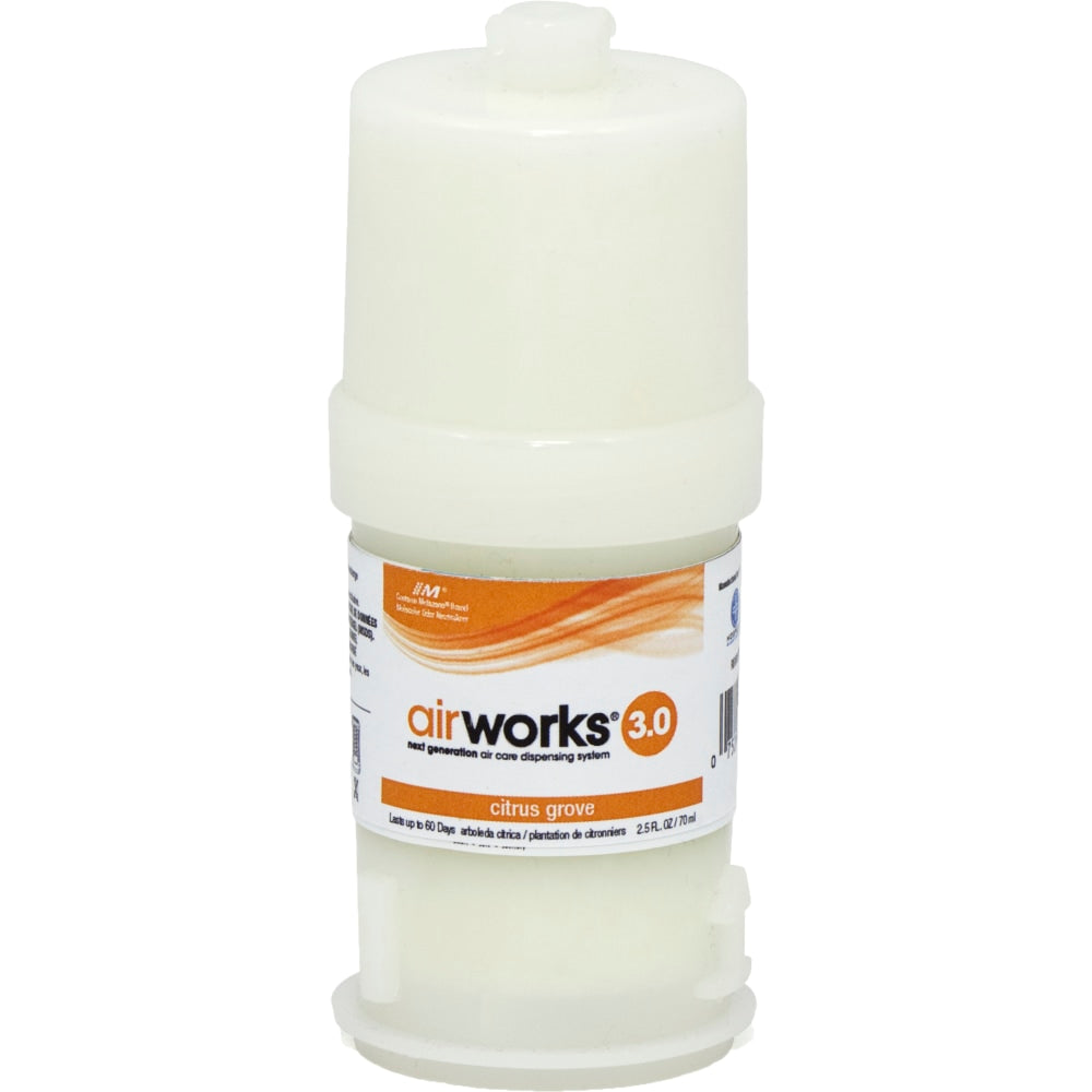 Hospeco AirWorks 3.0 Passive Air Fresheners, Citrus Grove, 2.5 Fl Oz, Pack Of 6 Fresheners