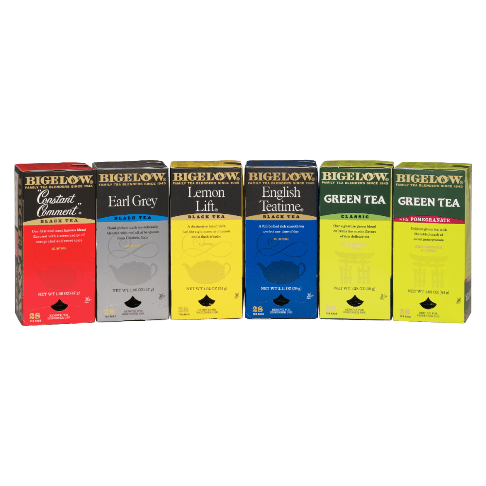 Bigelow Assorted Flavored Teas, Box Of 168