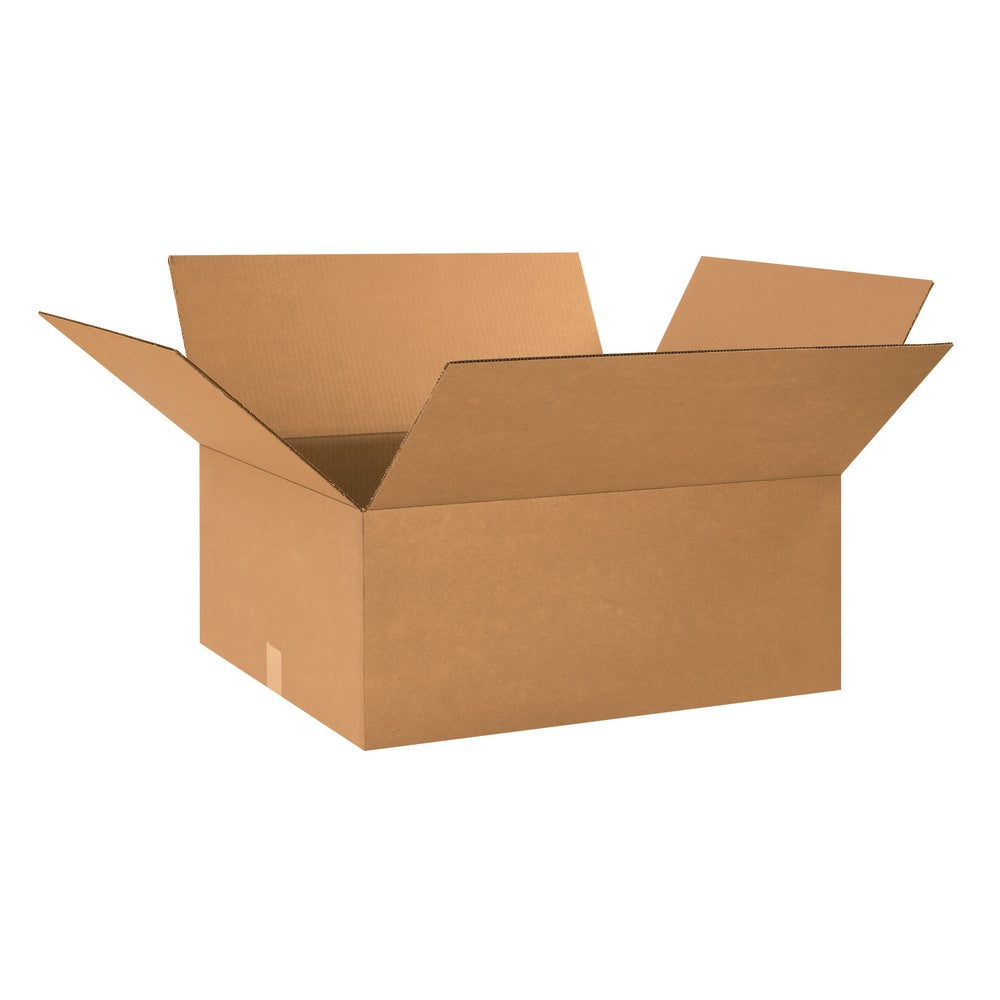 Partners Brand Corrugated Boxes, 24in x 20in x 10in, Kraft, Pack Of 10