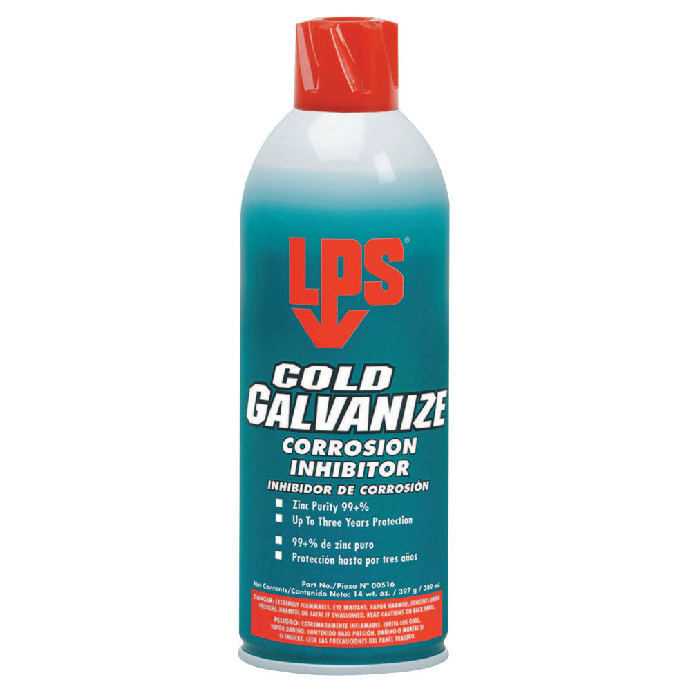 LPS Cold Galvanize Corrosion Inhibitor, 14 oz Aerosol Can