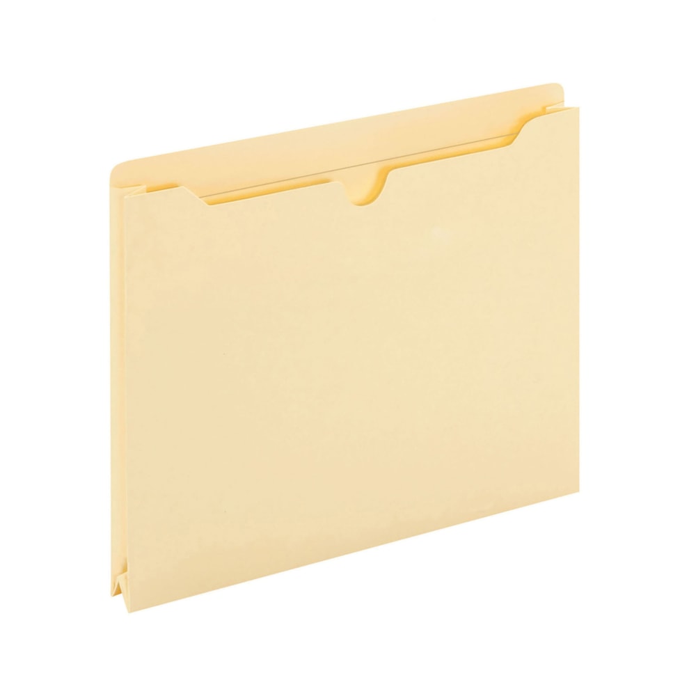 Office Depot Brand Manila File Jackets, 1in Expansion, 8 1/2in x 11in, Box of 50 File Jackets