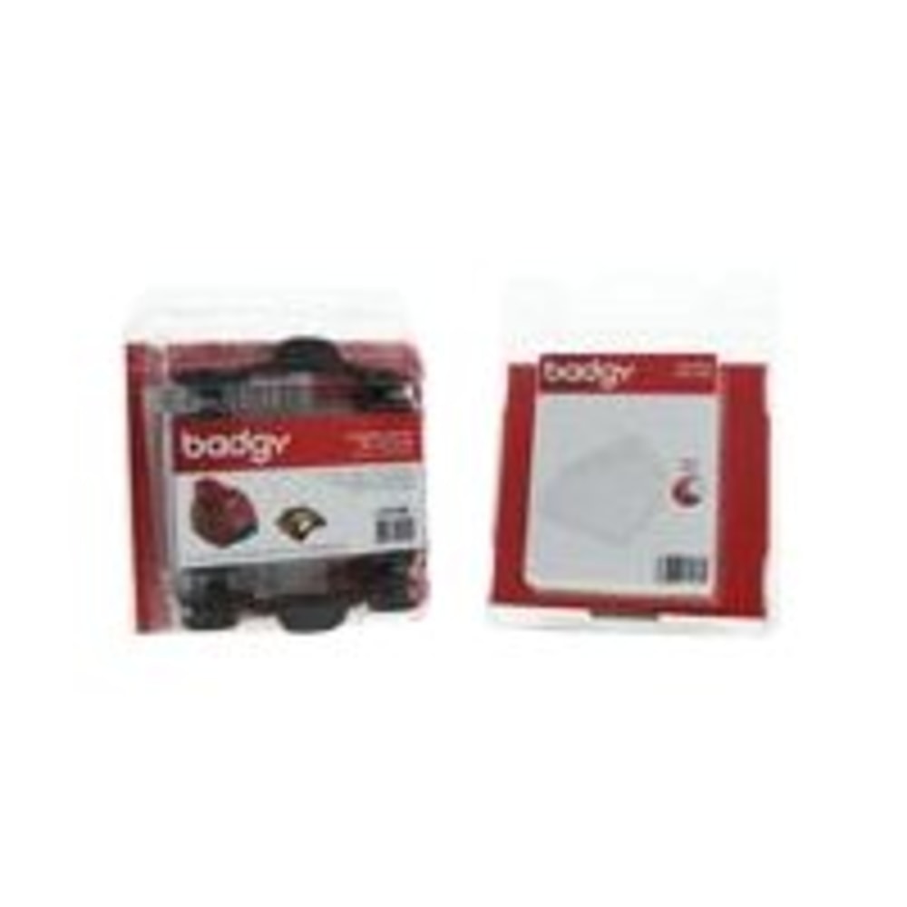 Badgy Full kit - YMCKO - print ribbon cassete / PVC cards kit - for Badgy 1st Generation
