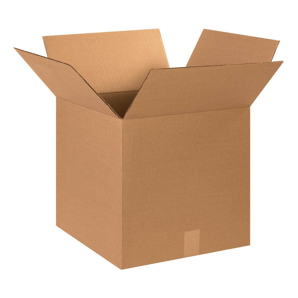 Partners Brand Corrugated Cube Boxes, 15in x 15in x 15in, Pack Of 25
