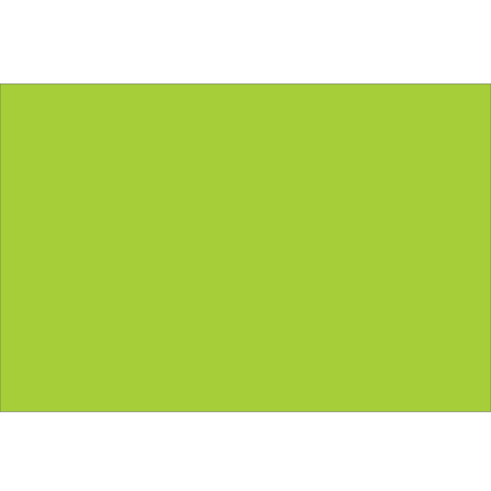 Tape Logic WriteOn Inventory Labels, DL635J, Rectangle, 6in x 4in, Fluorescent Green, Roll Of 500