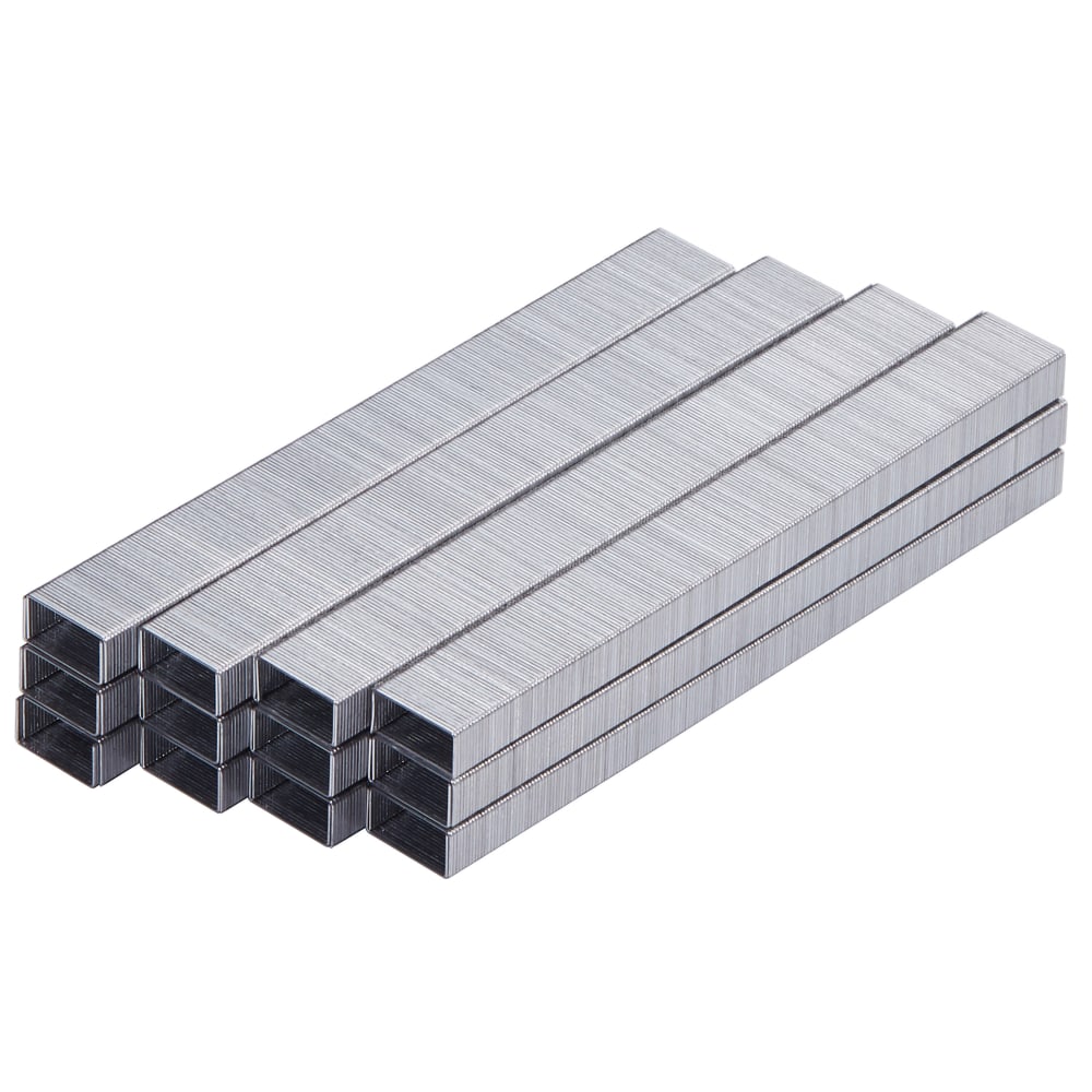 Bostitch Office Premium Standard Staples, 1/4in Full Strip, Box Of 5,000 Staples