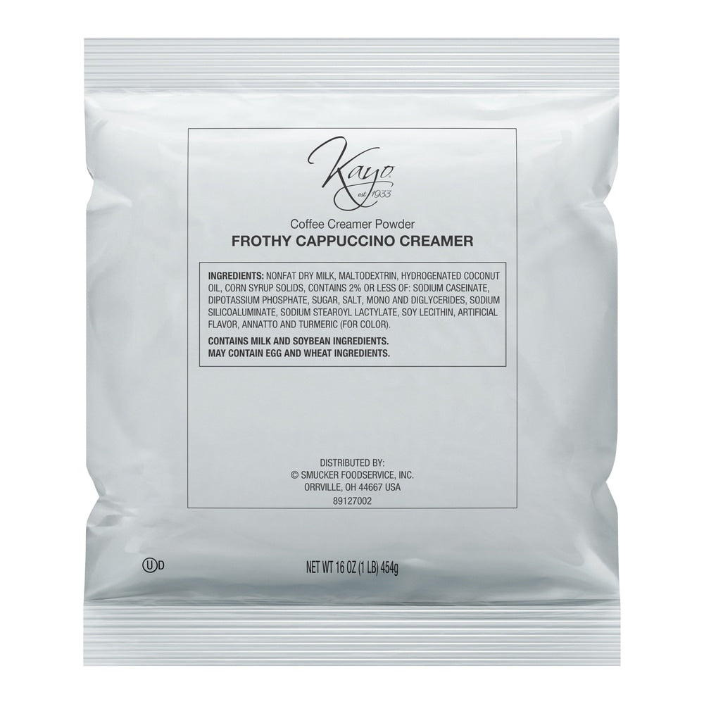 Folgers Kayo Frothy Creamer Topping, 1 Lb, Pack Of 6