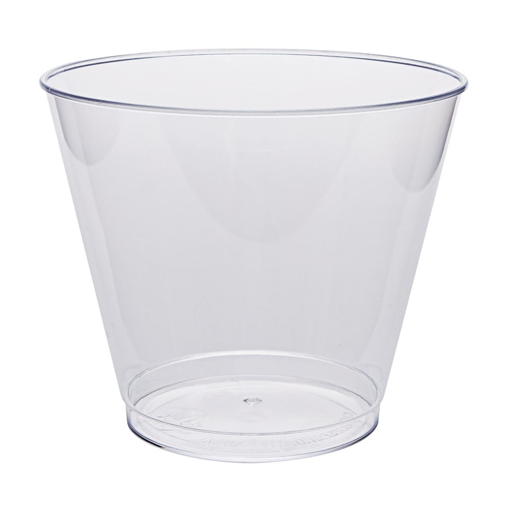 Comet Transparent Tumbler - 5 fl oz - Clear - Polystyrene - Multipurpose - 1000 / Carton