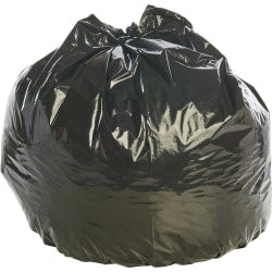 SKILCRAFT Insect Repellent Trash Bags - 40inx 45in x 2 mil (51 Micron) Thickness - Low Density - Black - Disposal, Food - Recycled - 65 / Box