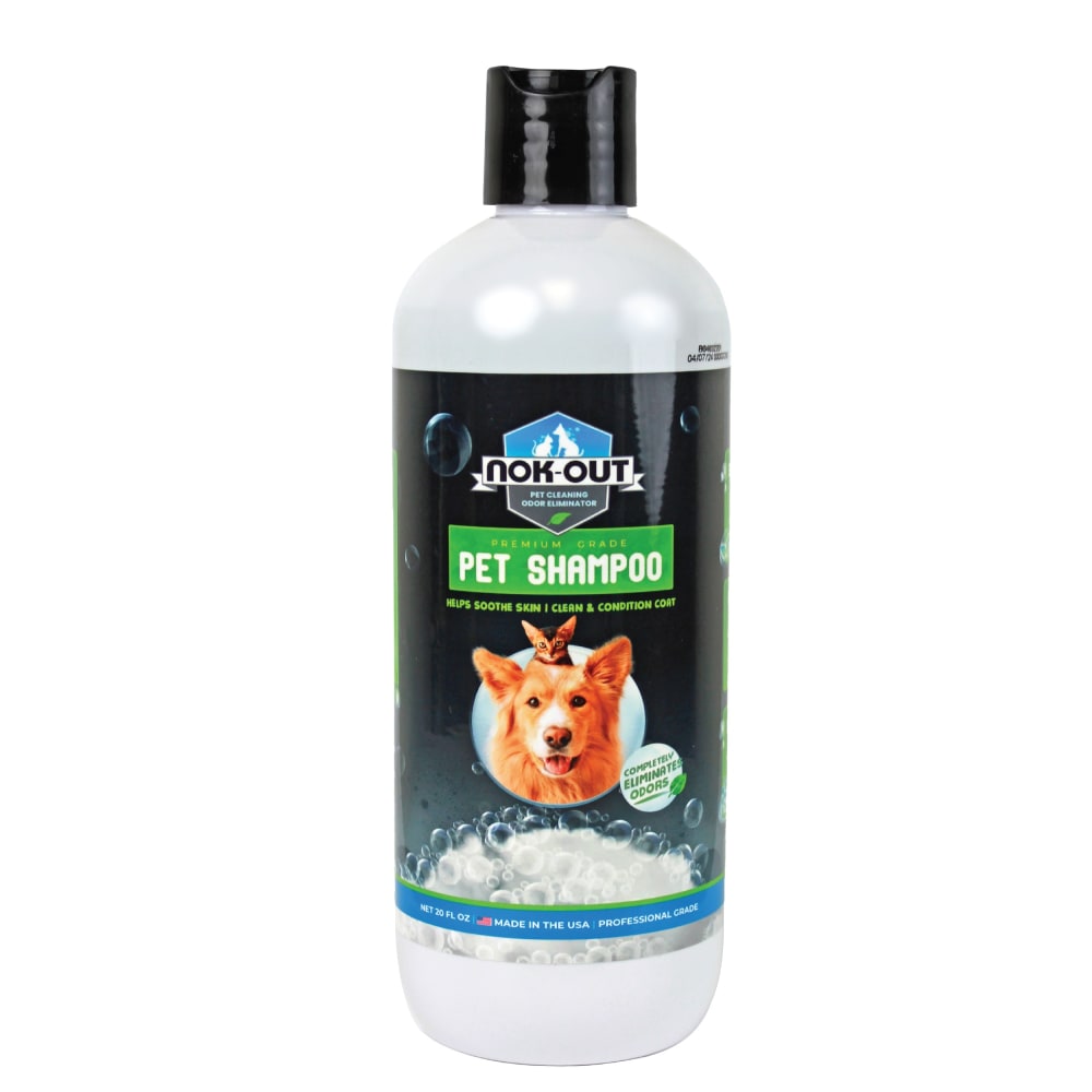 NOK OUT Premium Grade Pet Shampoo, For Dogs And Cats, 20 Oz