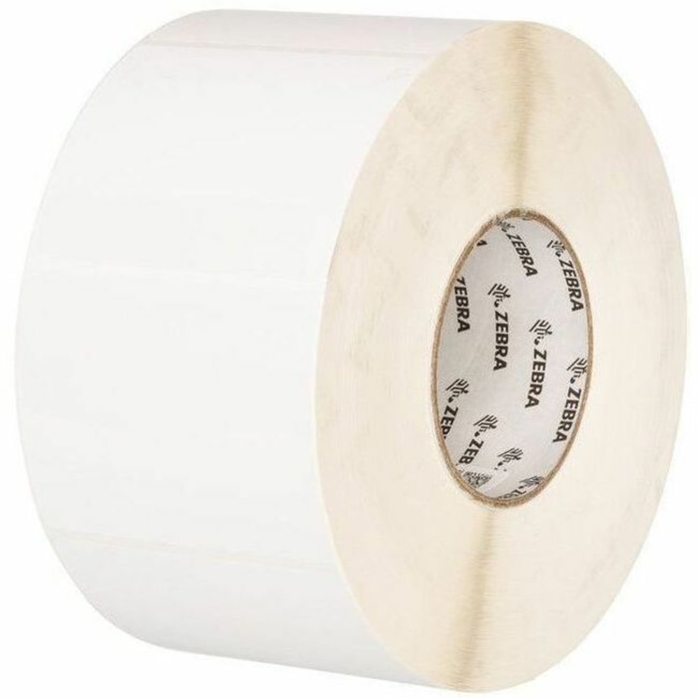 Zebra Label Paper, E62760, 4in x 4in Thermal Transfer Zebra ZSelect 4000T, 1in Core