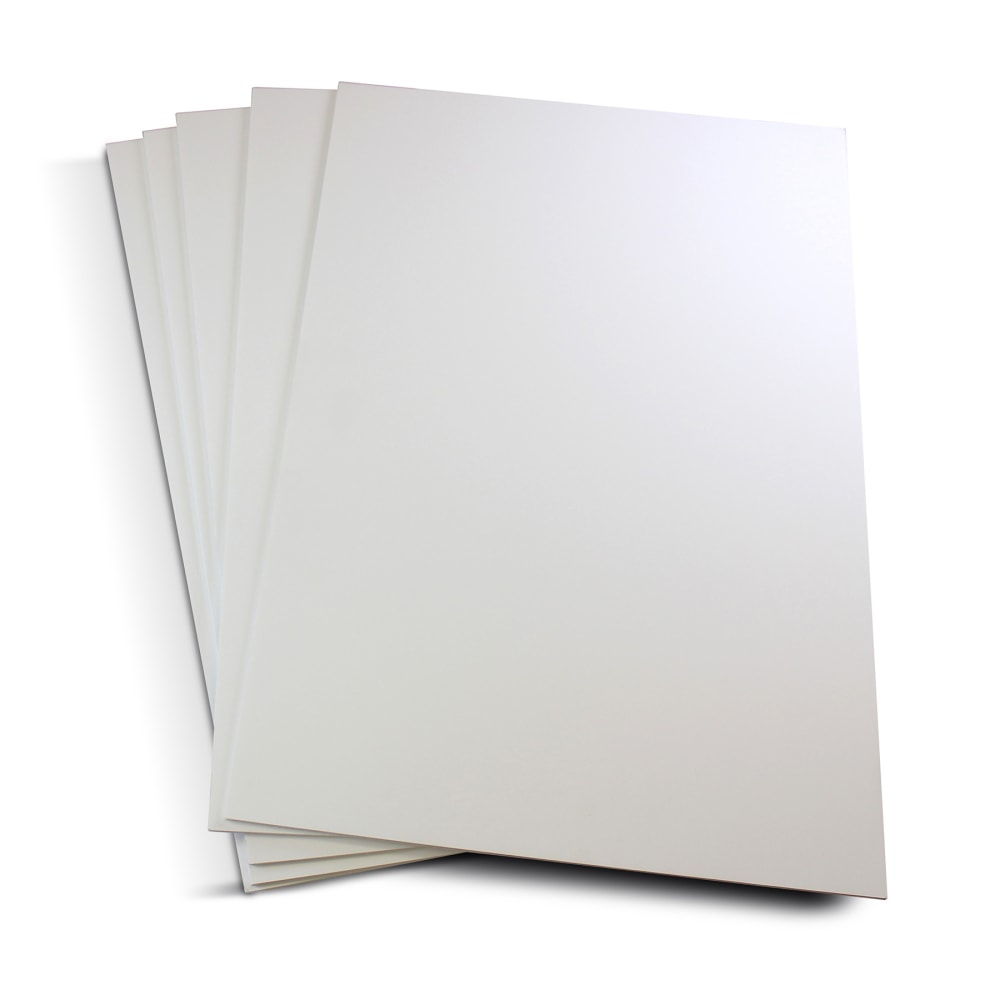 Flipside Products Foam Board, 18in x 24in, White, Pack Of 5