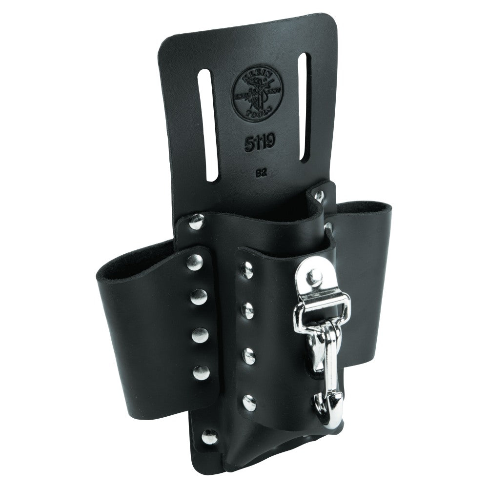 Klein Tools Ironworkers Tool Holders, 4 Compartments, Leather