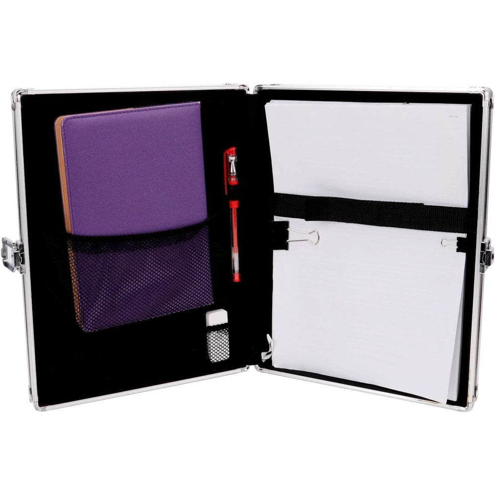 Vaultz Form Holder Storage Clipboard, 8 1/2in x 11in, Black