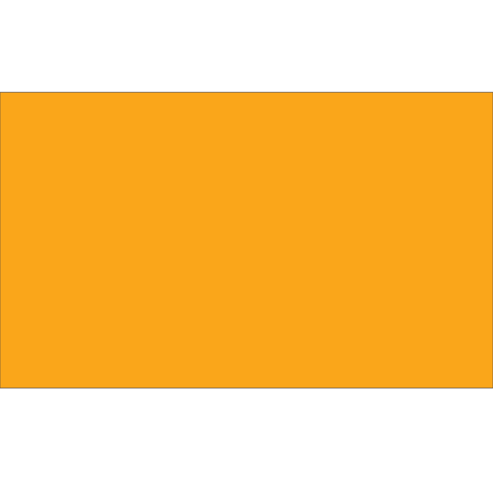 Tape Logic WriteOn Inventory Labels, DL632H, Rectangle, 5in x 3in, Fluorescent Orange, Roll Of 500