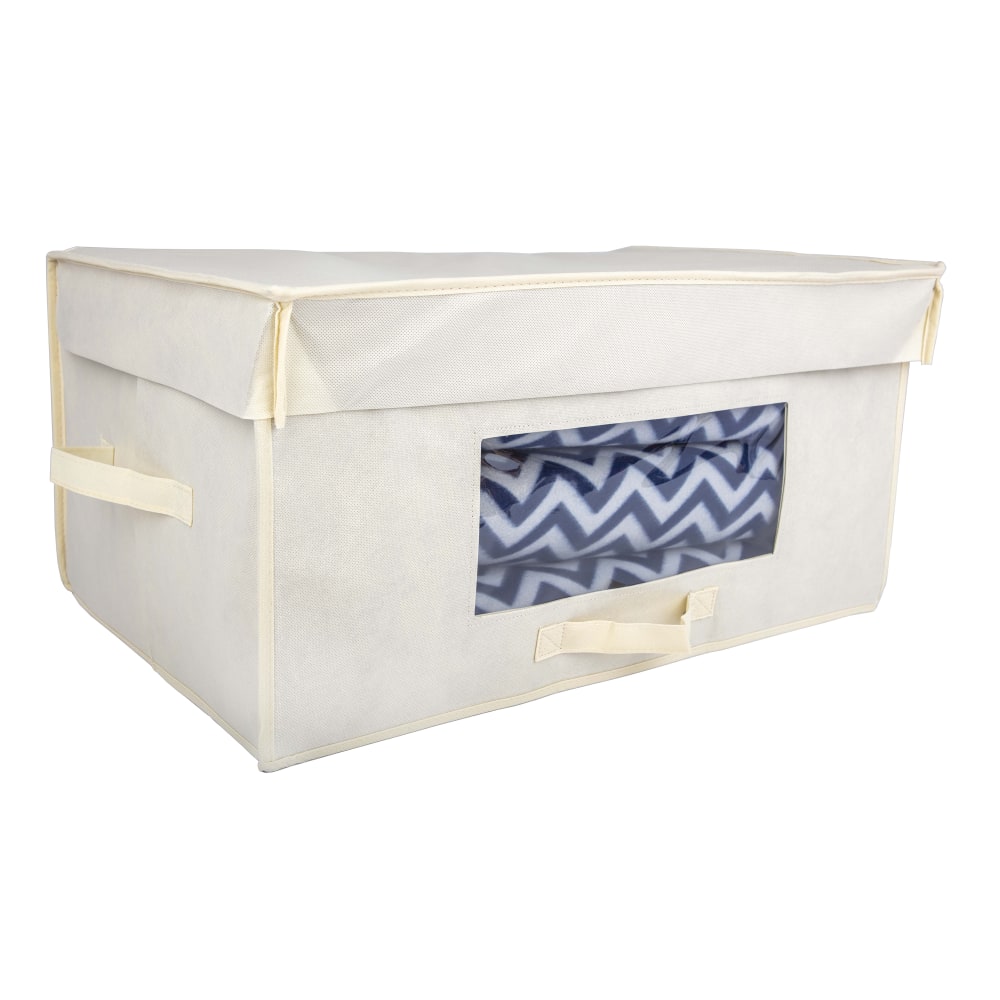 Hospitality 1 Source Blanket Boxes, 24inL x 15inW x 11inH, Ivory, Pack Of 20 Boxes
